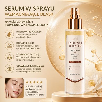 Serum W Sprayu Wzmacniające Blask – Nawilża Dla Świeżej I Promiennie Wyglądającej Skóry