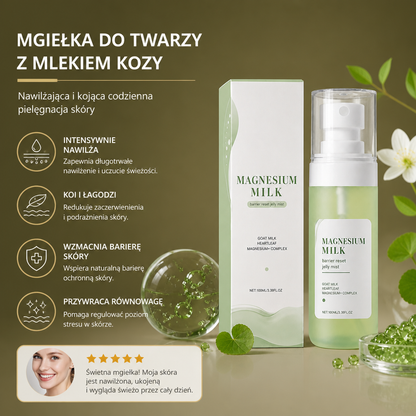 Mgiełka Do Twarzy Z Mlekiem Kozy – Nawilżająca I Kojąca Codzienna Pielęgnacja Skóry
