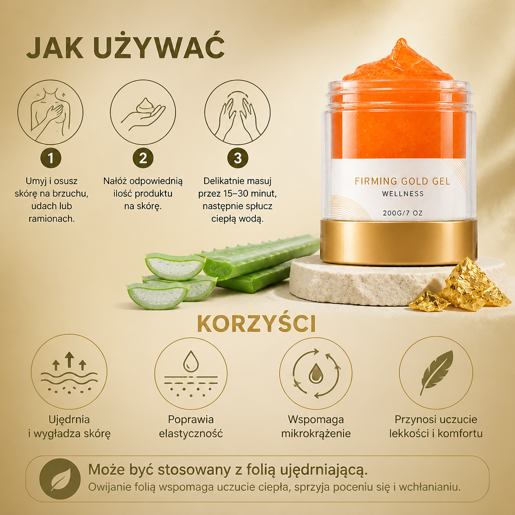 Krio-Termiczny Ujędrniający Krem Do Ciała – Wygładzająco-Ujędrniająca Pielęgnacja Nóg, Brzucha I Ramion