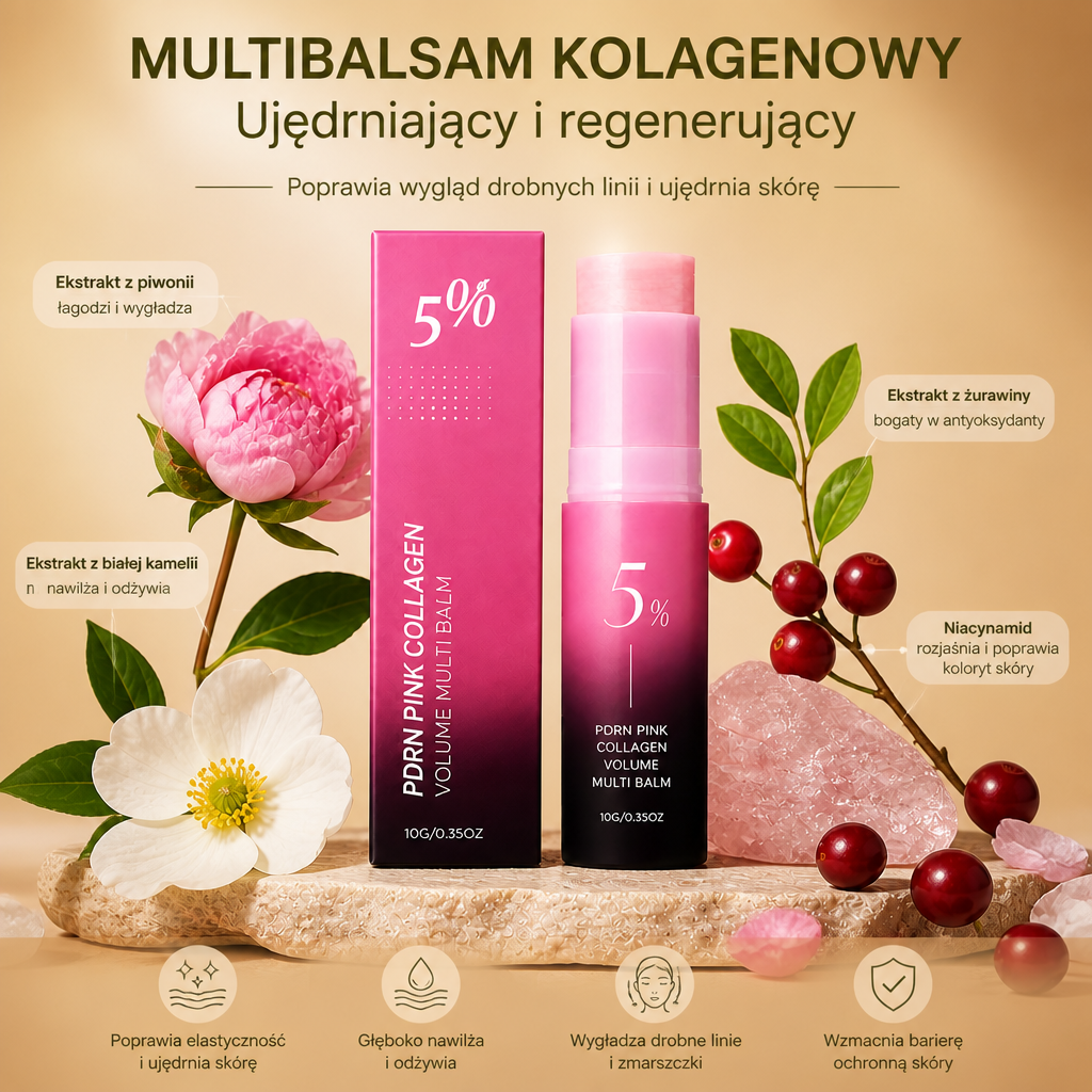 Kolagenowy Ujędrniający I Regenerujący Multibalsam – Poprawia Wygląd Drobnych Linii I Ujędrnia Skórę