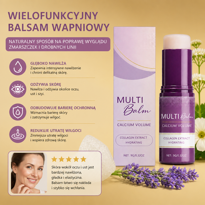 Wielofunkcyjny Balsam Wapniowy – Naturalny Sposób Na Poprawę Wyglądu Zmarszczek I Drobnych Linii