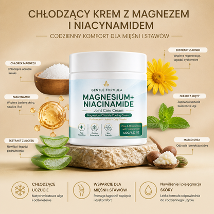 Chłodzący Krem Z Magnezem I Niacynamidem – Codzienny Komfort Dla Mięśni I Stawów