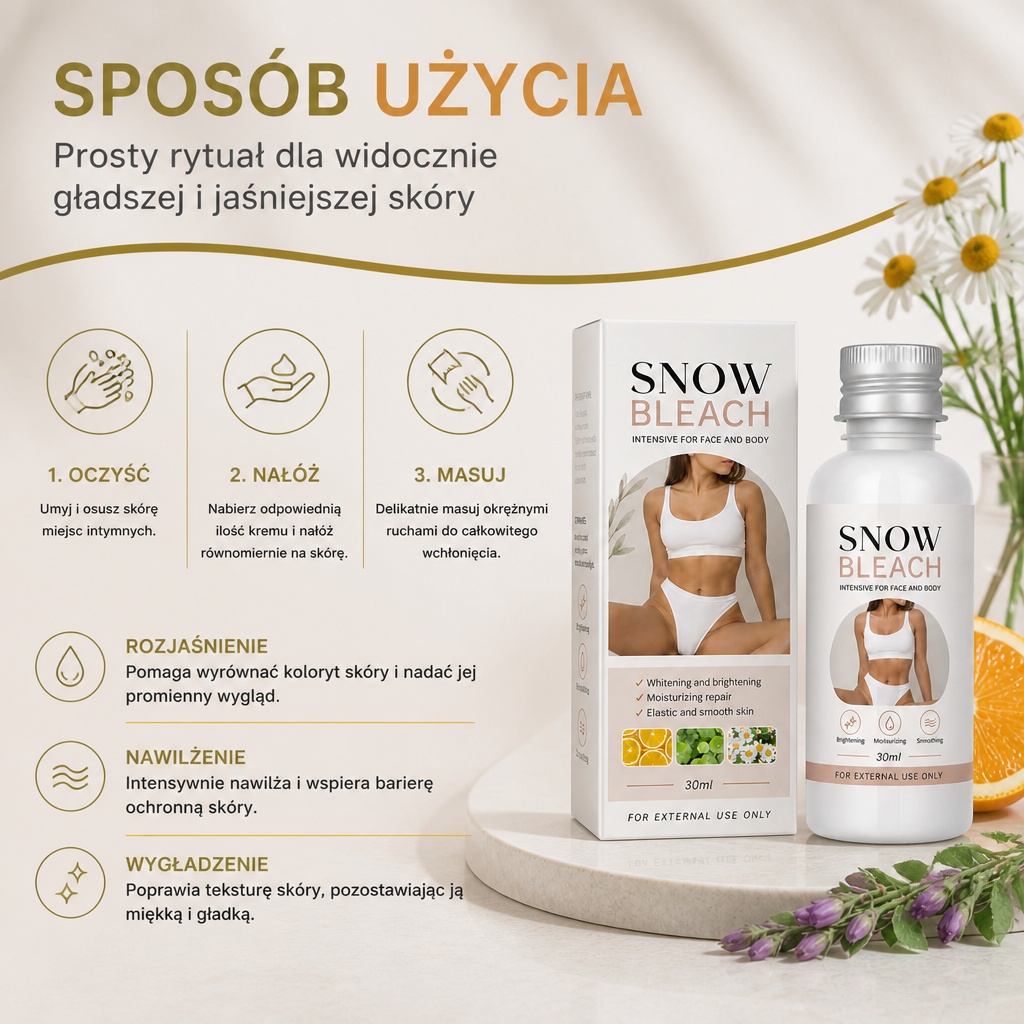 Rozjaśniający Krem Do Pielęgnacji Okolic Intymnych – Nawilżająca Formuła Dla Równomiernego Wyglądu Skóry