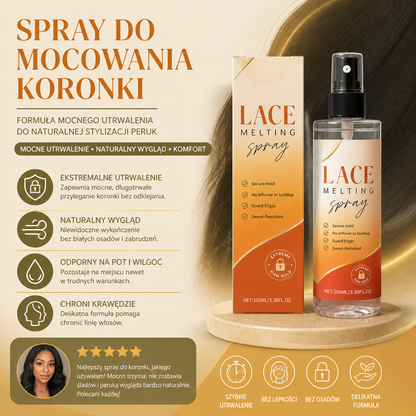 Spray Do Mocowania Koronki – Formuła Mocnego Utrwalenia Do Naturalnej Stylizacji Peruk