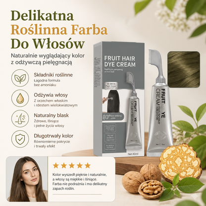 Delikatna Roślinna Farba Do Włosów – Naturalnie Wyglądający Kolor Z Odżywczą Pielęgnacją