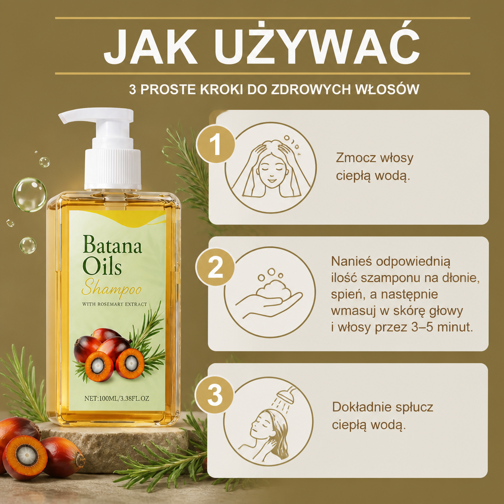 Głęboko Oczyszczający Szampon Z Rozmarynem – Odżywcza Formuła Dla Gładkich Włosów
