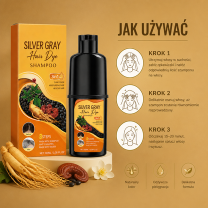 Szampon Koloryzujący Do Włosów – Delikatna Formuła Dla Naturalnie Wyglądających Odcieni
