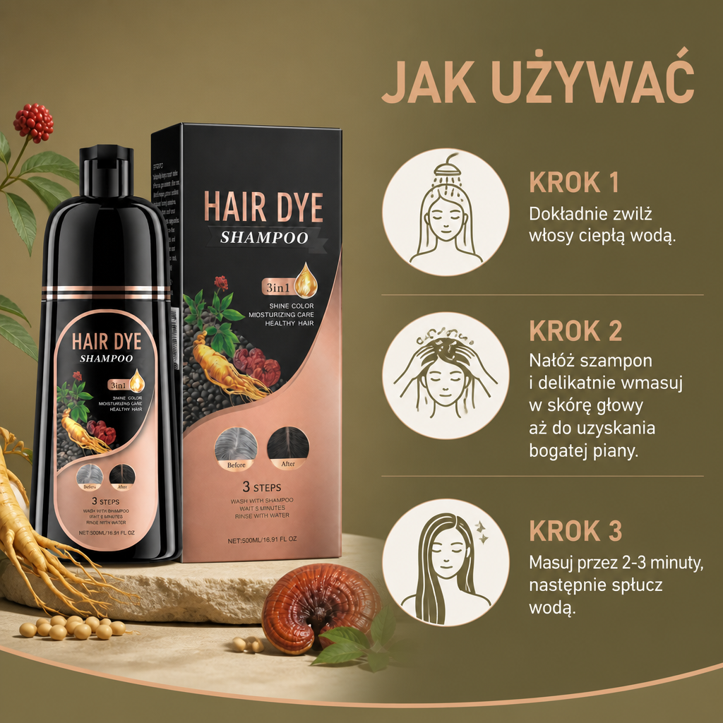 Botaniczny Szampon Do Pielęgnacji Skóry Głowy – Odżywcza Formuła Dla Gładkich I Zdrowo Wyglądających Włosów