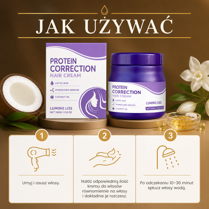 Keratynowy Krem Prostujący Do Włosów – Wygładzająca Formuła Pielęgnacyjna