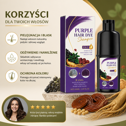 Szampon Koloryzujący Z Polygonum Multiflorum – Odżywcza Pielęgnacja Koloru Włosów