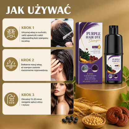 Szampon Koloryzujący Z Polygonum Multiflorum – Odżywcza Pielęgnacja Koloru Włosów