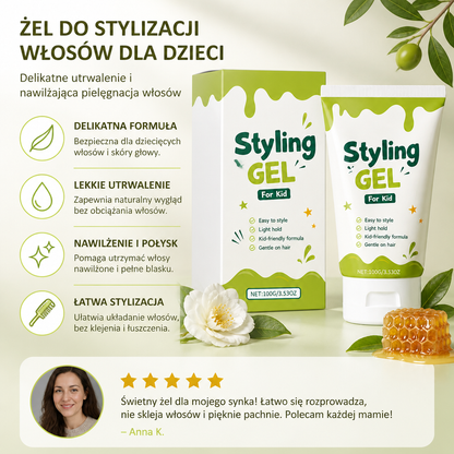 Żel Do Stylizacji Włosów Dla Dzieci – Delikatne Utrwalenie I Nawilżająca Pielęgnacja Włosów