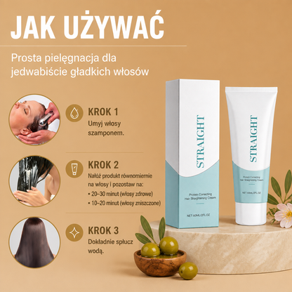 Proteinowa Kuracja Wygładzająca Do Włosów – Odżywcza Formuła Dla Jedwabistych Włosów