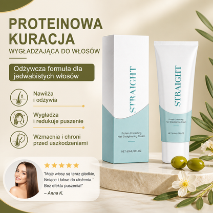 Proteinowa Kuracja Wygładzająca Do Włosów – Odżywcza Formuła Dla Jedwabistych Włosów