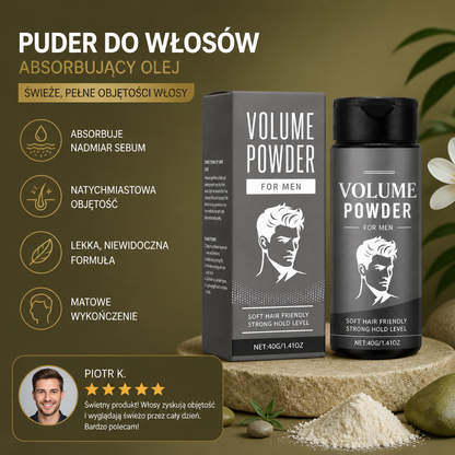 Puder Do Włosów Absorbujący Olej – Lekka Formuła Dla Świeżych I Pełnych Objętości Włosów