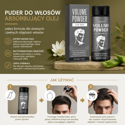 Puder Do Włosów Absorbujący Olej – Lekka Formuła Dla Świeżych I Pełnych Objętości Włosów