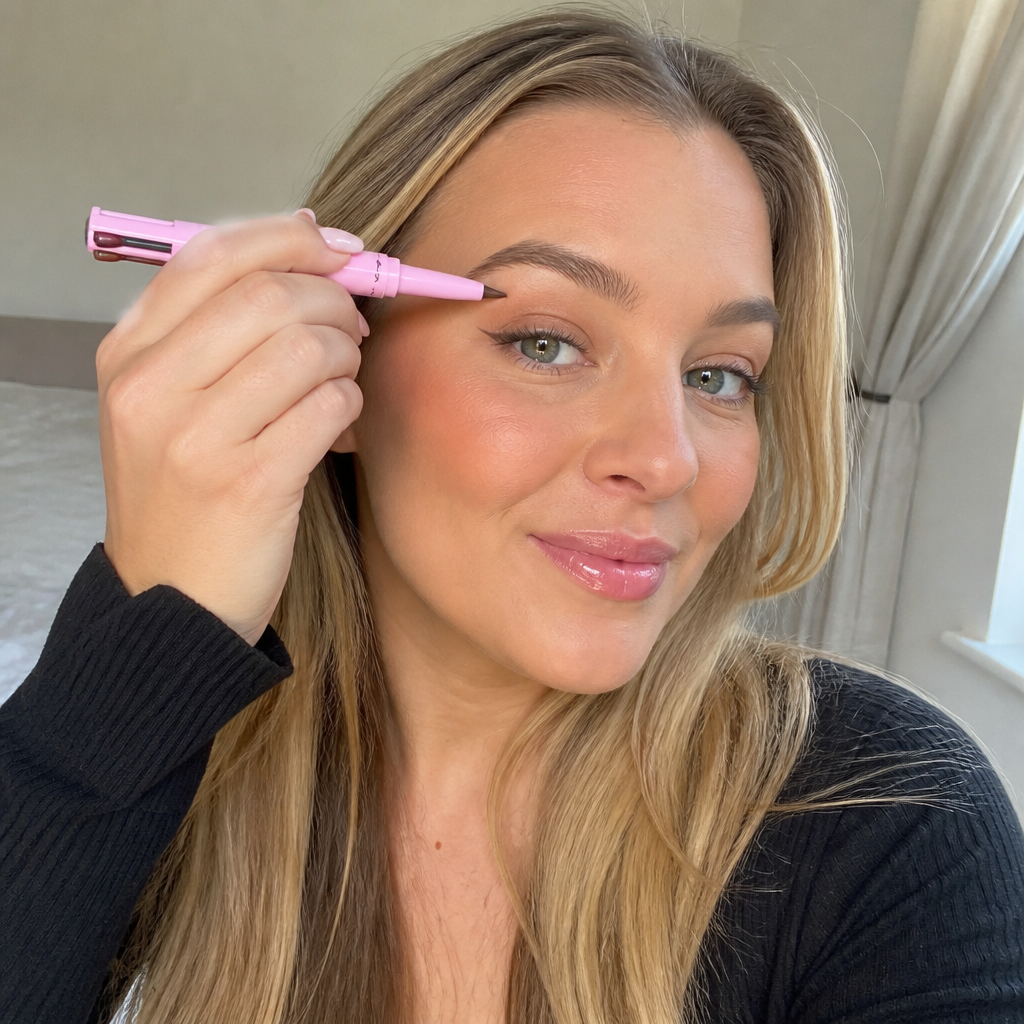 4-w-1 Kredka do Makijażu – Eyeliner, Rozświetlacz, Konturówka do Ust i Brwi