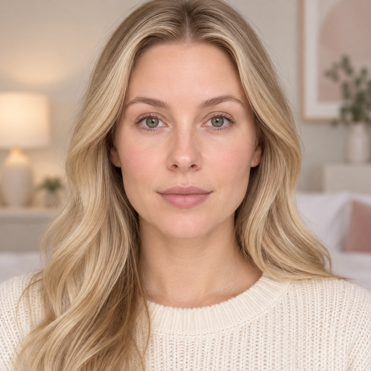 Before trimming underarms with Polska Uroda 3-in-1 trimmer