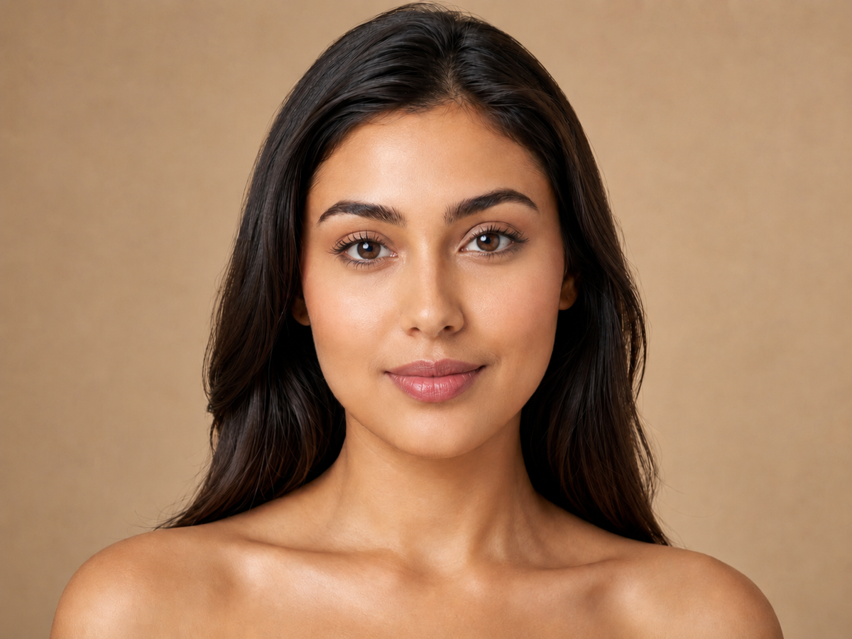 After trimming upper lip with Polska Uroda 3-in-1 trimmer