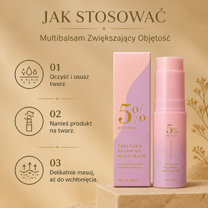 Multibalsam Zwiększający Objętość – Nawilżająca i Ujędrniająca Pielęgnacja dla Gładkiej Skóry