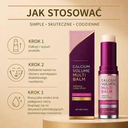 Wapniowy Multibalsam Zwiększający Objętość – Nawilżająca Formuła dla Pełniej Wyglądającej Skóry
