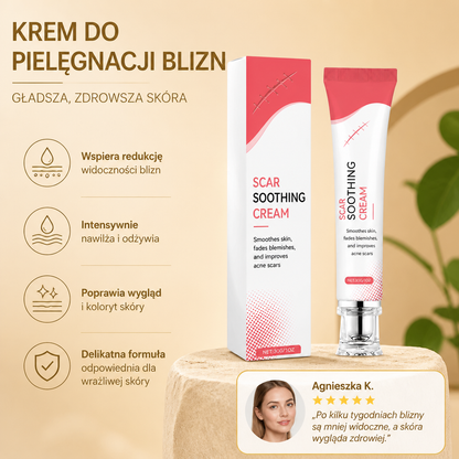 Krem do Pielęgnacji Blizn – Nawilżająca Formuła dla Gładszego Wyglądu Skóry