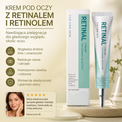 Krem pod Oczy z Retinalem i Retinolem – Nawilżająca Pielęgnacja dla Gładszego Wyglądu Okolic Oczu