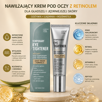 Nawilżający Krem pod Oczy z Retinolem dla Gładszej i Jędrniejszej Skóry