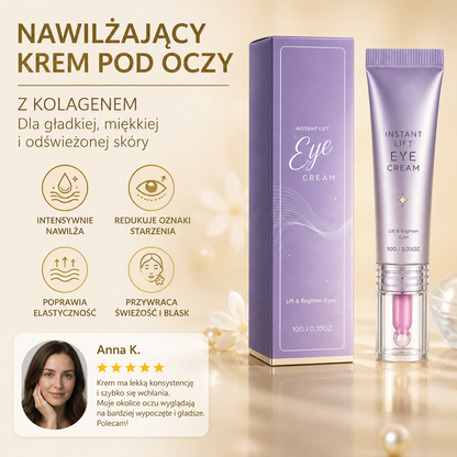 Nawilżający Krem pod Oczy z Kolagenem dla Gładkiej, Miękkiej i Odświeżonej Skóry