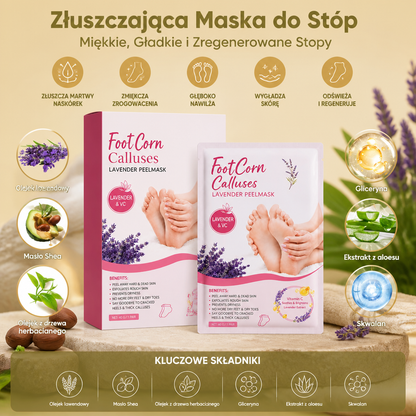 Złuszczająca Maska do Stóp – Miękkie, Gładkie i Zregenerowane Stopy