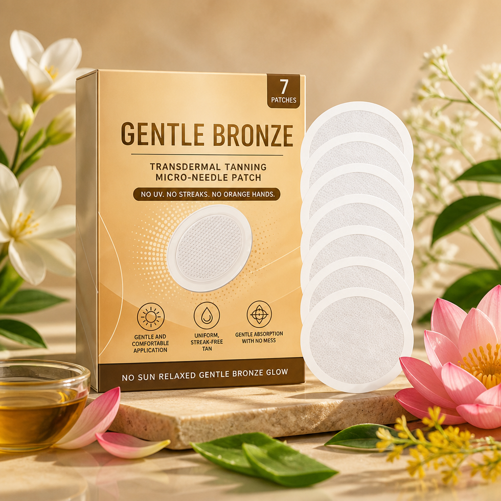 Samoopalający plaster mikroigłowy – naturalny, brązowy blask i pielęgnacja nawilżająca
