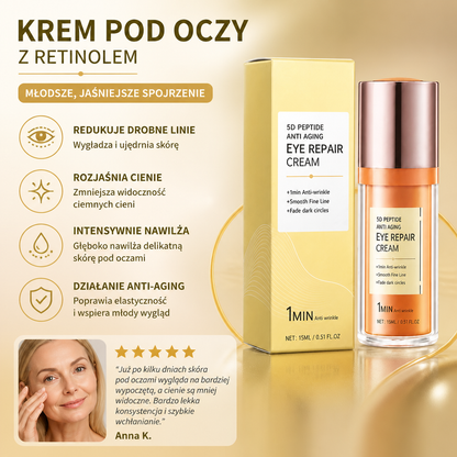 Krem pod Oczy z Retinolem – Nawilżająca Pielęgnacja dla Gładszego Wyglądu Okolic Oczu