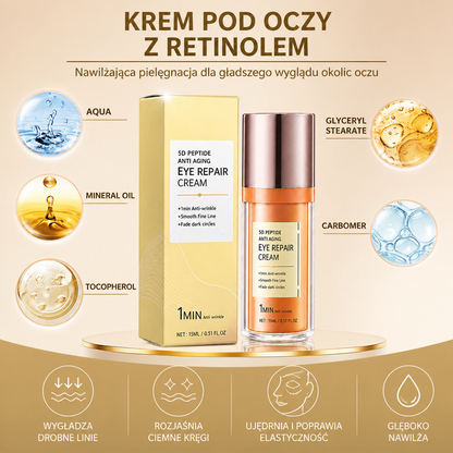 Krem pod Oczy z Retinolem – Nawilżająca Pielęgnacja dla Gładszego Wyglądu Okolic Oczu