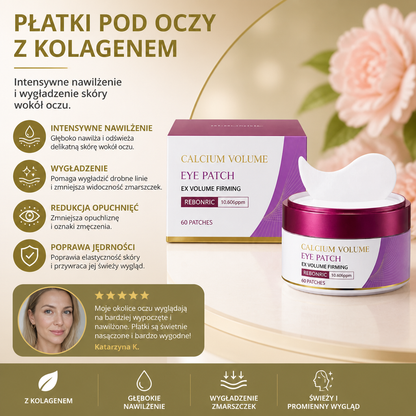 Hydrożelowe Płatki pod Oczy z Kolagenem – Nawilżająca Pielęgnacja dla Gładszego Wyglądu Okolic Oczu