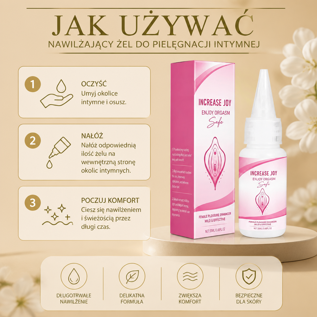Nawilżający żel do pielęgnacji intymnej – odświeżające nawilżenie dla wrażliwych okolic