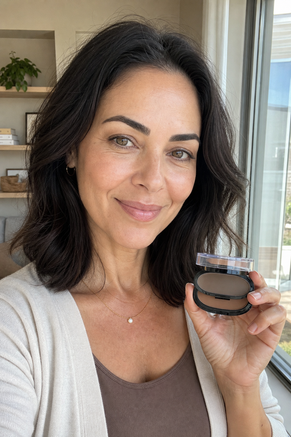Społeczność Polska Uroda member using the Natural Brows Stamp Kit