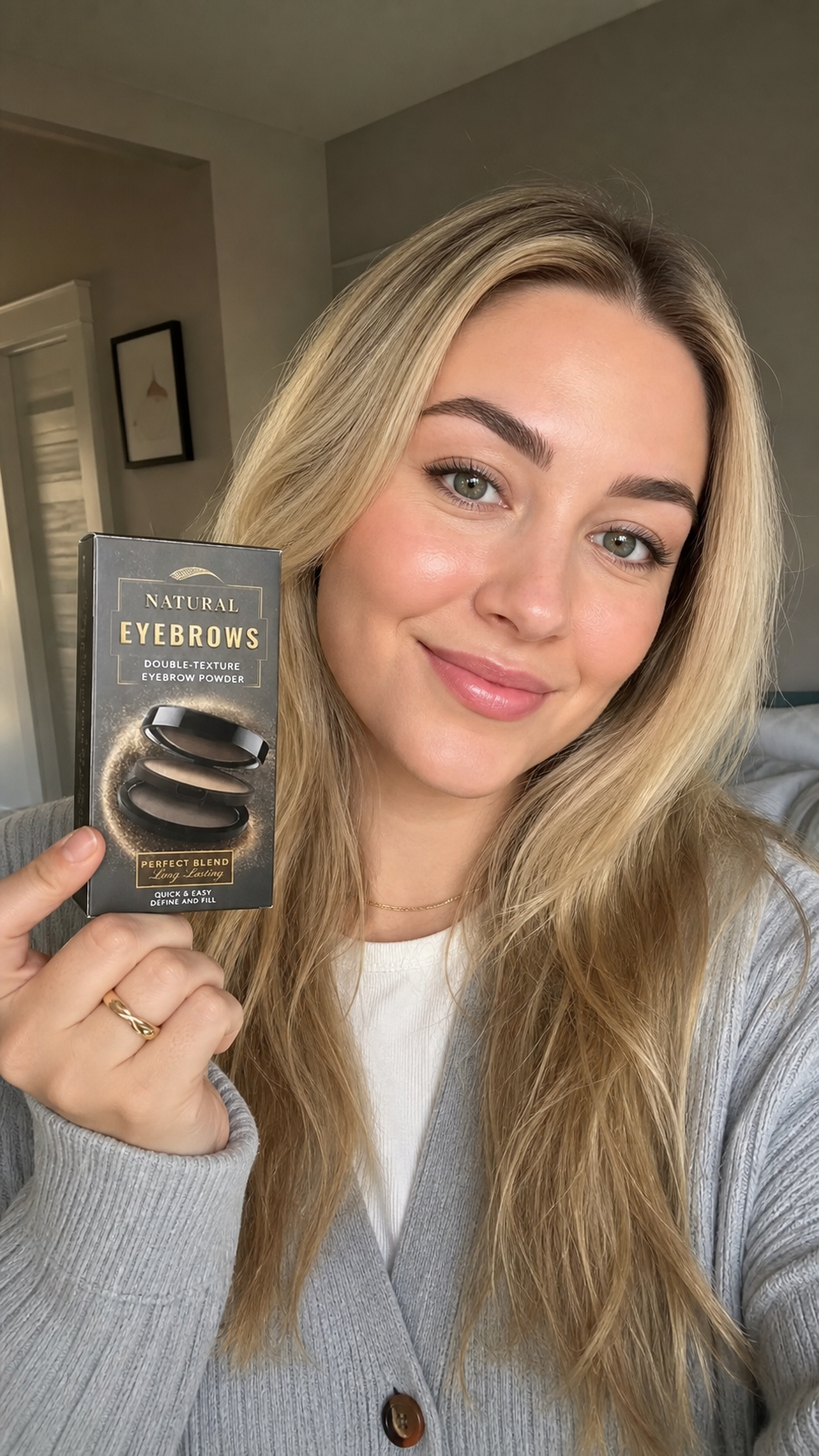 Społeczność Polska Uroda member using the Natural Brows Stamp Kit