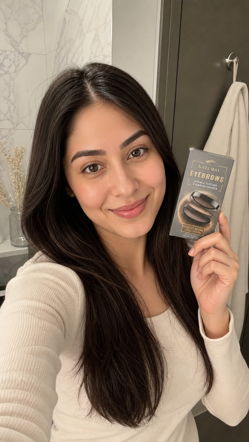 Społeczność Polska Uroda member using the Natural Brows Stamp Kit