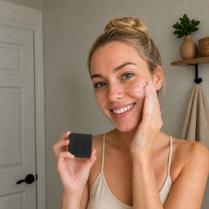 Węglowa Kostka Oczyszczająca z Kolagenem – Głęboko Oczyszczająca Formuła dla Świeżej i Zrównoważonej Skóry