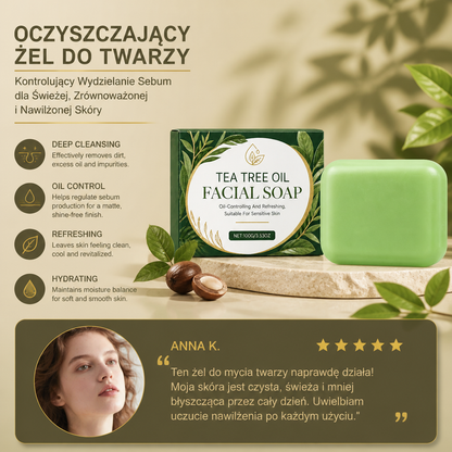 Oczyszczający Żel do Twarzy Kontrolujący Wydzielanie Sebum dla Świeżej, Zrównoważonej i Nawilżonej Skóry