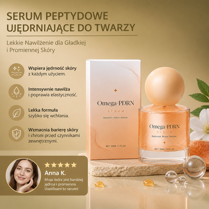 Serum Peptydowe Ujędrniające do Twarzy – Lekkie Nawilżenie dla Gładkiej i Promiennej Skóry