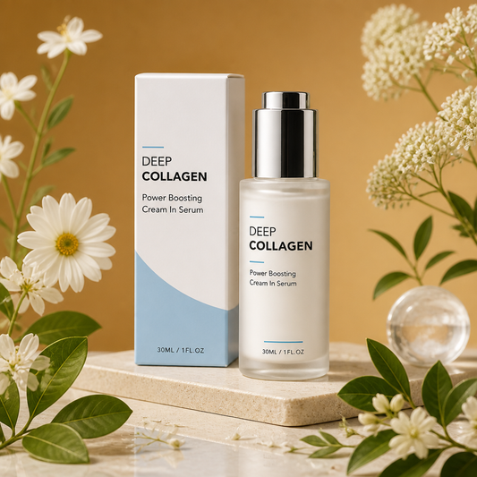 Głębokie Kremowe Serum Kolagenowe – Intensywne Nawilżenie i Jędrniejszy Wygląd Skóry