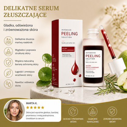 Delikatne Serum Złuszczające – Gładka, Odświeżona i Zrównoważona Skóra