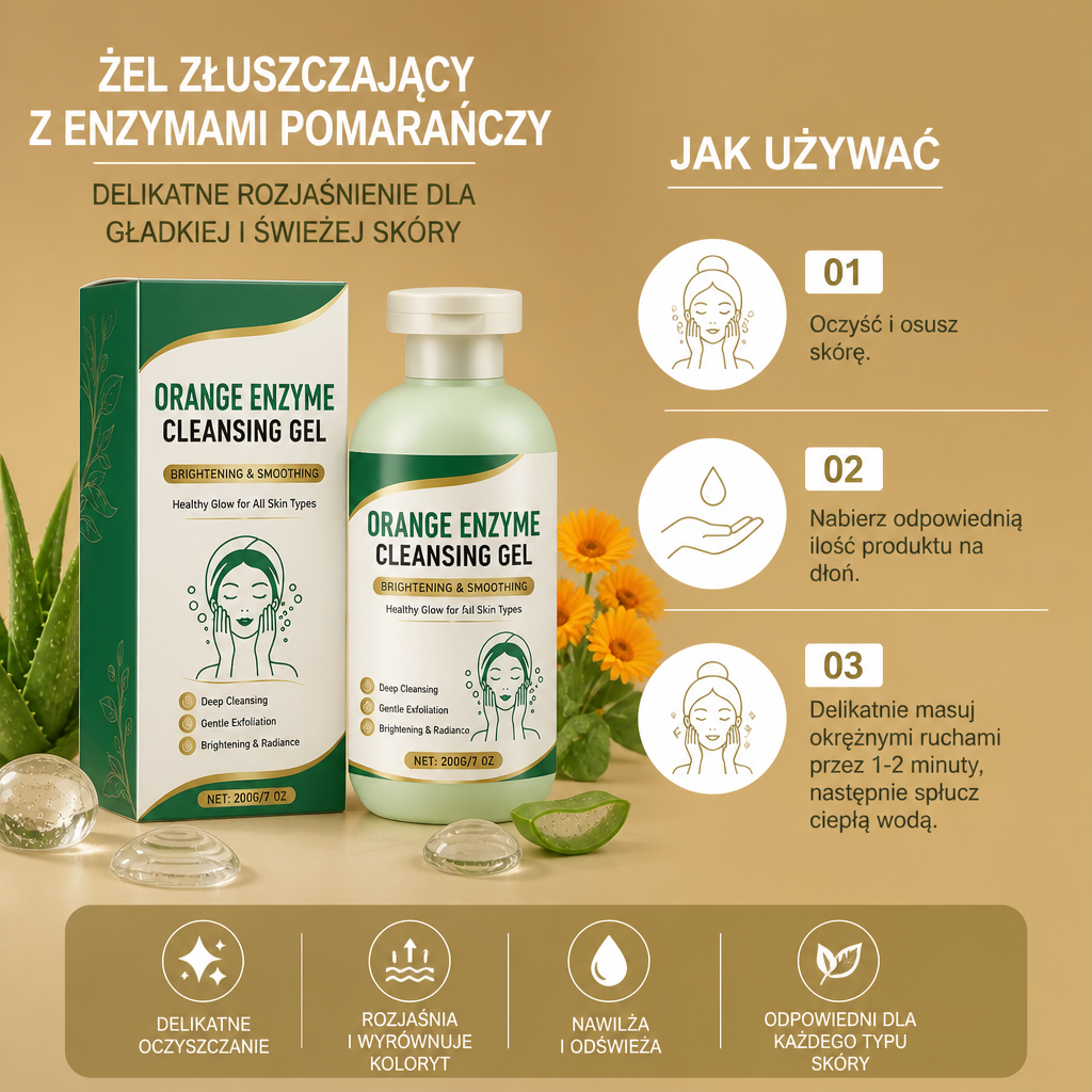 Żel Peelingujący z Kwasem Migdałowym – Delikatne Złuszczanie dla Miękkiej i Gładkiej Skóry