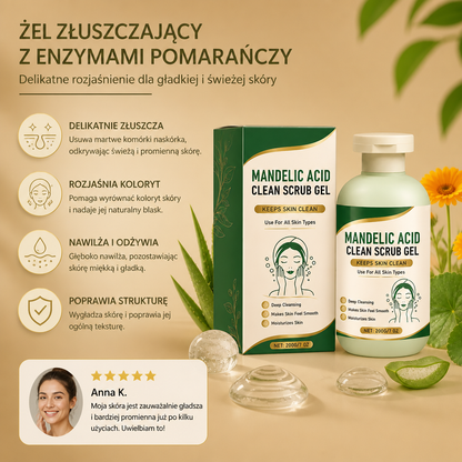 Żel Peelingujący z Kwasem Migdałowym – Delikatne Złuszczanie dla Miękkiej i Gładkiej Skóry