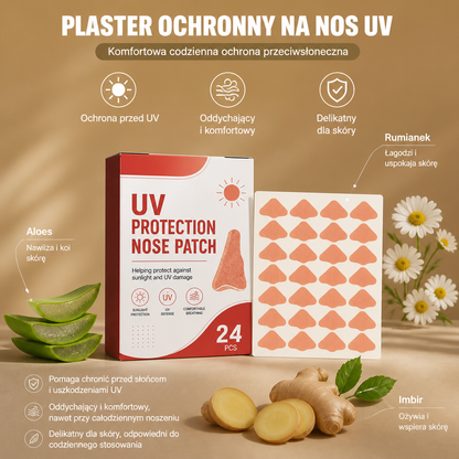 Plastry Ochronne na Nos przed UV – Komfortowa Codzienna Ochrona Przeciwsłoneczna