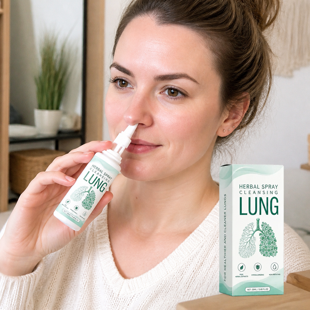 Ziołowy Spray do Nosa – Odświeżająca Botaniczna Formuła dla Codziennego Komfortu