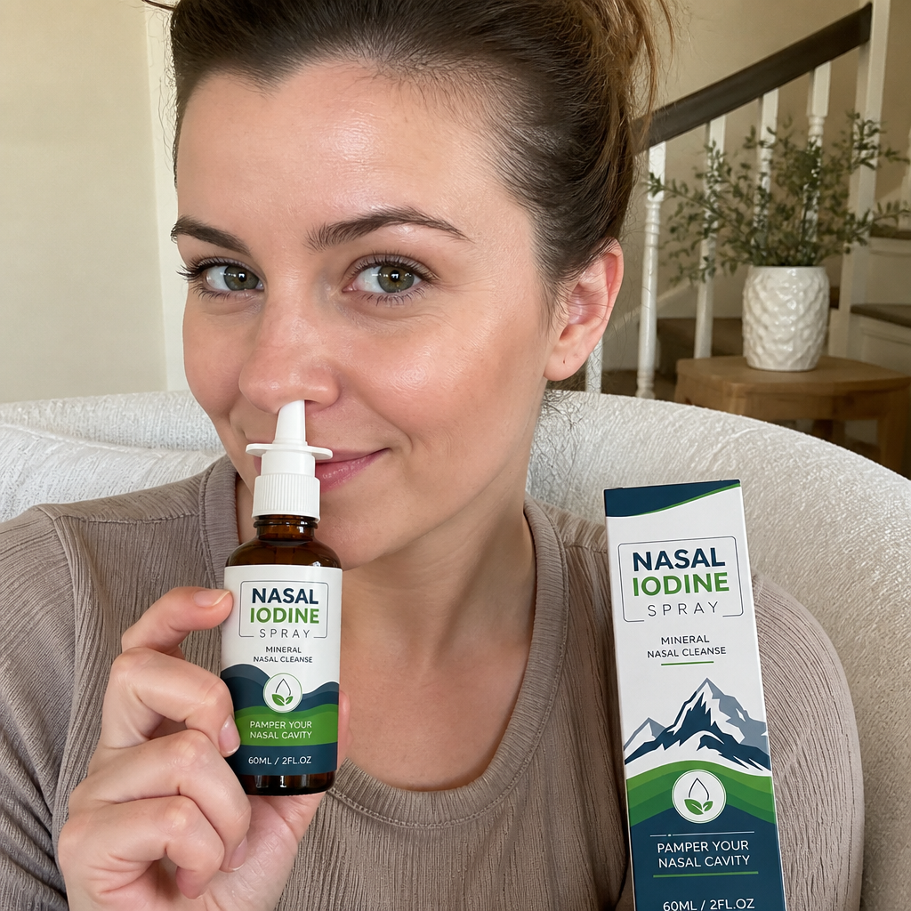 Mineralny Spray do Oczyszczania Nosa – Delikatna Codzienna Pielęgnacja dla Świeżego Komfortu