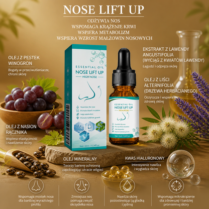 Botaniczne Serum do Pielęgnacji Nosa – Nawilżająca Formuła dla Gładkiego Wyglądu Nosa