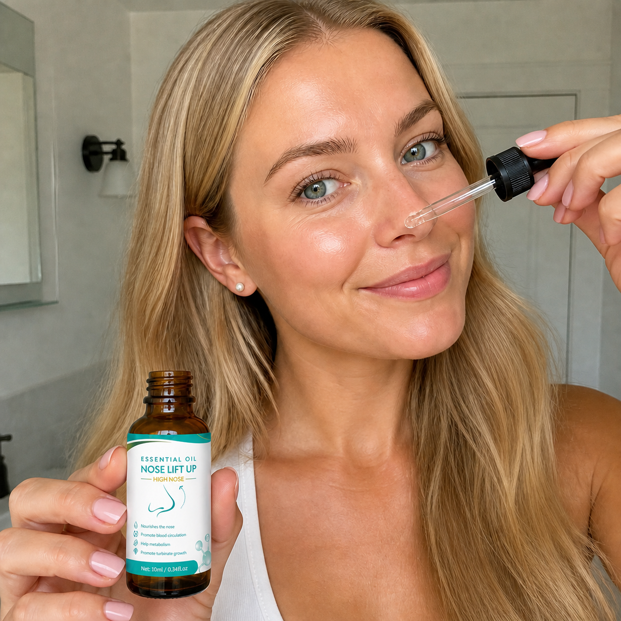 Botaniczne Serum do Pielęgnacji Nosa – Nawilżająca Formuła dla Gładkiego Wyglądu Nosa